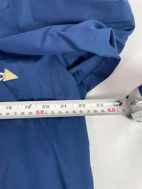 Vintage Fenton Permanent Press Blue Western Pearl Snap Shirt Mens Sz Large - Picture 5 of 12